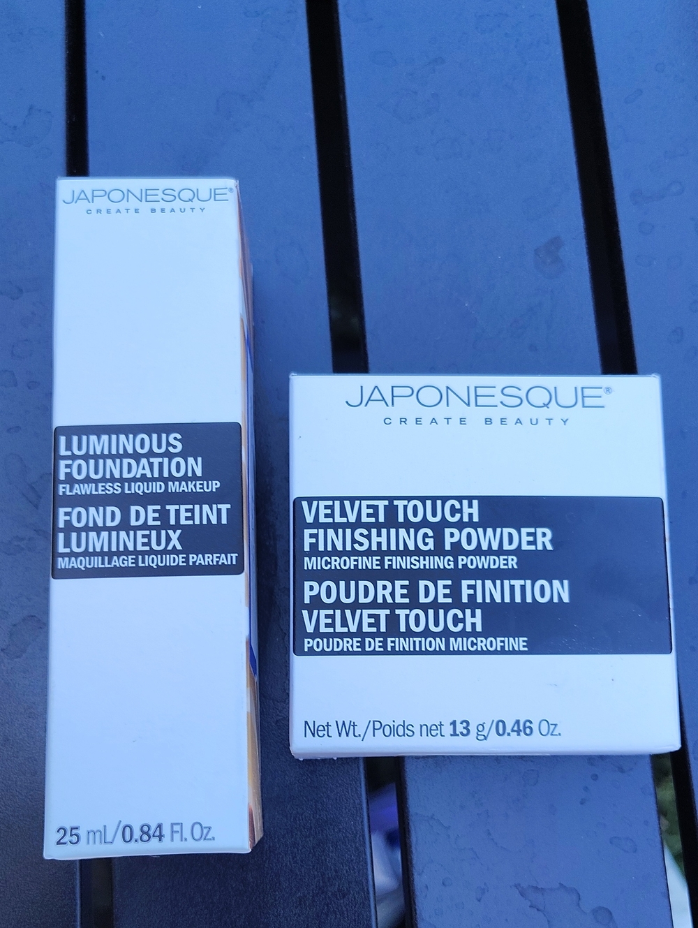 JAPONESQUE Velvet Touch Finishing Powder & Luminous Foundation